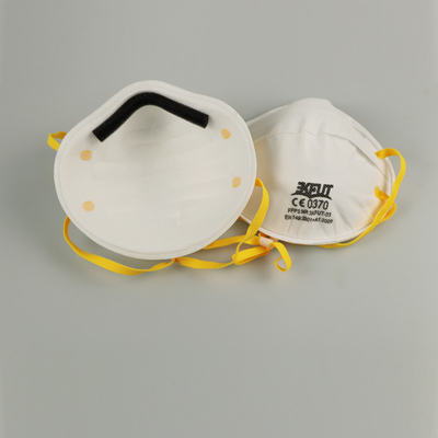Ausgezeichnete Durchlässigkeits-Wegwerfgesichtsmaske-Schalen-Respirator der Luft-FFP3