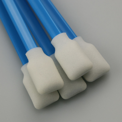 In hohem Grade saugfähige Schaum-Putzlappen für lösliches Reinigungspaddel-Kopf-blauen Griff