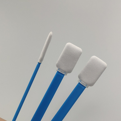 100 wischt gespitztes Polyester PCS 125mm Quadrat-Kopf auf, den Blau mit pp. haftet