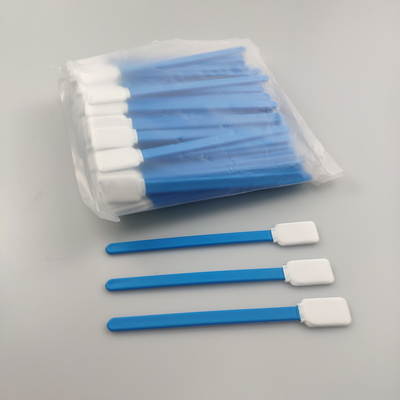 100 wischt gespitztes Polyester PCS 125mm Quadrat-Kopf auf, den Blau mit pp. haftet