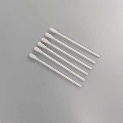 Mundschaum-Putzlappen ISO9001 der Längen-10cm 8cm mit Exemplar-Sammlungs-Rohr