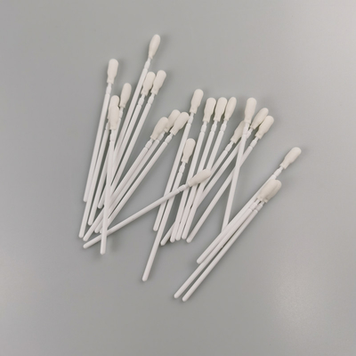 Mundschaum-Putzlappen ISO9001 der Längen-10cm 8cm mit Exemplar-Sammlungs-Rohr