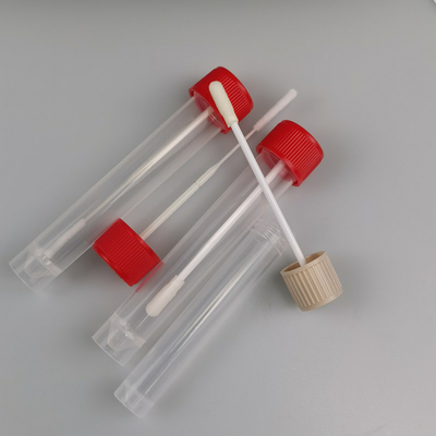 Wegwerf-steriler 8cm Schaum-Kopf-Mundexemplar-Sammlungs-Putzlappen Elementaroperation