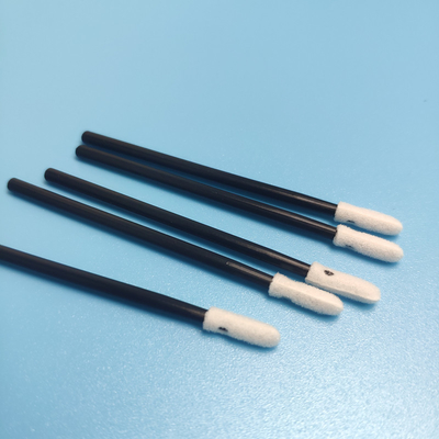 Isopropanol-beständige 70mm runde Schaum-Spitzen-Wegwerfputzlappen