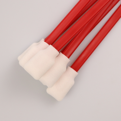 125mm pp. haften Baumwollvliesstoff-Schaum-Spitzen-Putzlappen mit pp. haften