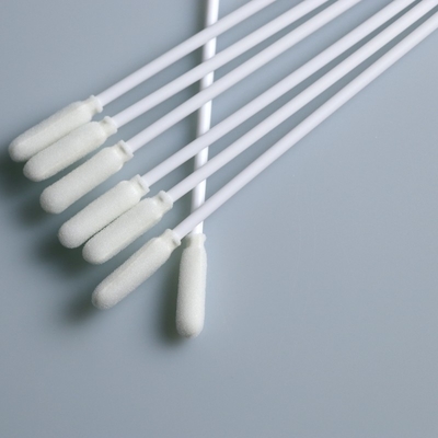 Pp. haften sterile Schaum-Spitze, Exemplar-Sammlungs-Putzlappen