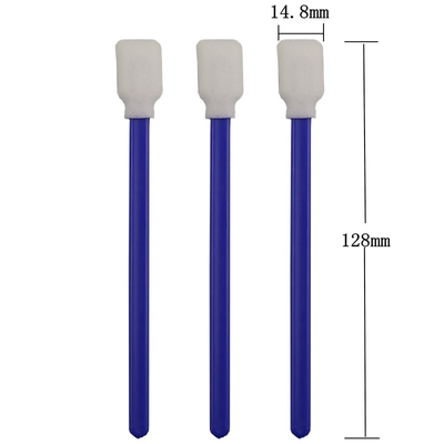 hohe Absorbierfähigkeit 128mm Länge Cleanroom-Drucker-Toner Cleaning Swabs