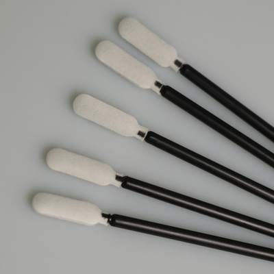 Rundkopf Cleanroom-Schaum-Putzlappen 93mm fusselfrei mit schwarzem Griff