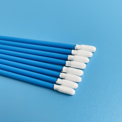 Reinigungs-Polyester Microfiber wischt Rundkopf mit pp. haften 100PCS auf