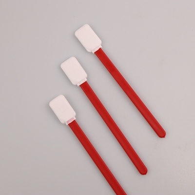 Quadrat Startkonfigurations-Exemplar-Sammlungs-Polyester-Putzlappen mit 125mm rote pp. haften
