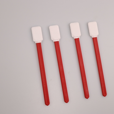 Quadrat Startkonfigurations-Exemplar-Sammlungs-Polyester-Putzlappen mit 125mm rote pp. haften