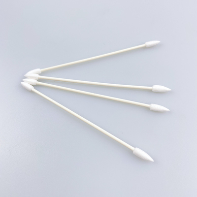 3MM doppelter spitzer gespitzter Putzlappen mit Papierstock gereinigter Baumwolle