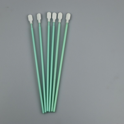 Wischen langer Griff gestrickter Polyester-Spitze Cleanroom fusselfreies auf