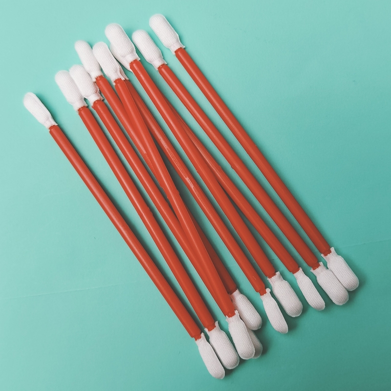 Staubfreier roter PP-Stick mit doppelter Mikrofaser-Reinigung für die Fabrikreinigung