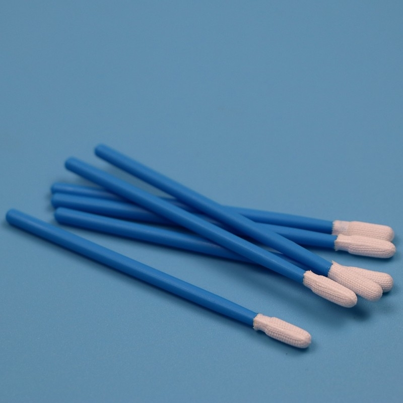 TX743 Lint-freie Kleine ESD-Reinigungsstube-Swab Fabrik Reinigung Polyester-Swab Stick