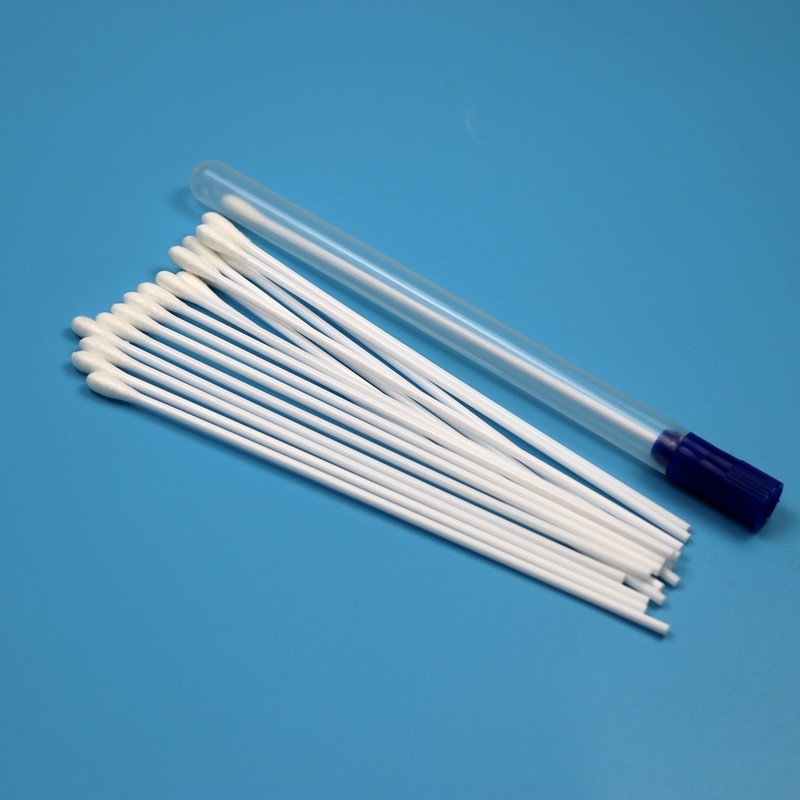 15 cm Einweg-PS-Stick Rayon Oral-Swab Sterile Proben Sammlung Swab VTM Kit