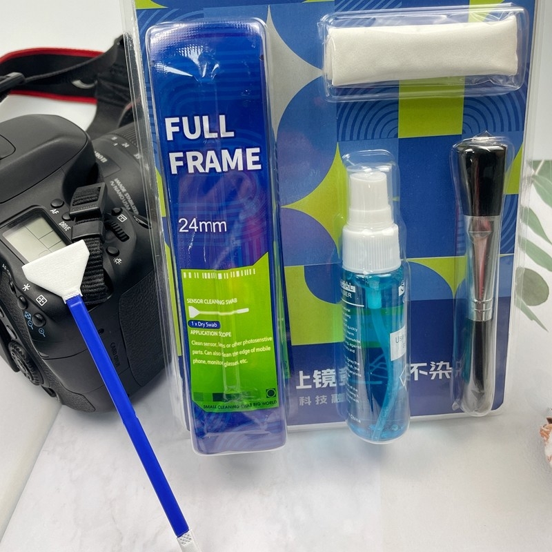 4 in 1 Typ 24mm Breite FULL FRAME Kamera Reinigung Swab Kit mit Sensor Swab Reiniger Wipes