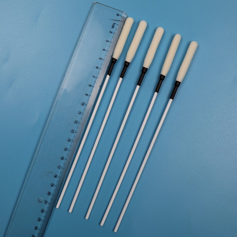 21 cm extra langes PP-Stick Langes Schaumspitzen-Swab Medizinisches Schwammstick Trocar Wippe-Swab