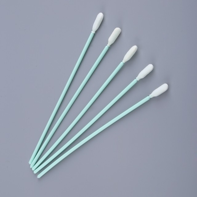 Langgriffige 163mm Schaumspitze Swabs      Schwarz/Grün/Blau Präzisionsreinigung Swabs (TX 740) für Elektronik &amp; Slot Clean