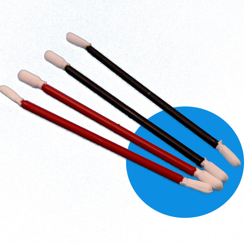 In Lager 768 Doppelkopf Polyester-Swab Reinraum Mikrofiber-Swab für die Reinigung von Autos