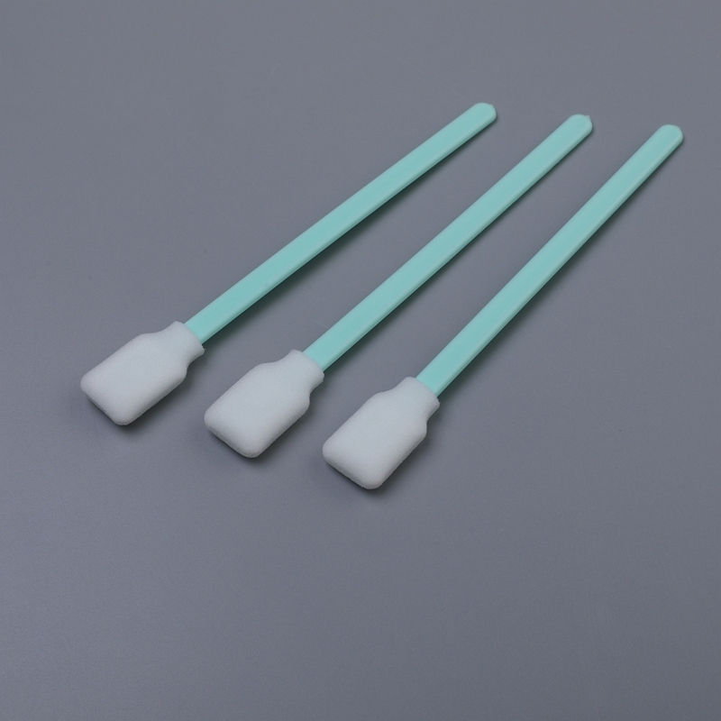 Int-Free Foam Swab mit PP-Griff - 128 mm für die Wartung von Präzisionselektronik und Druckkopf