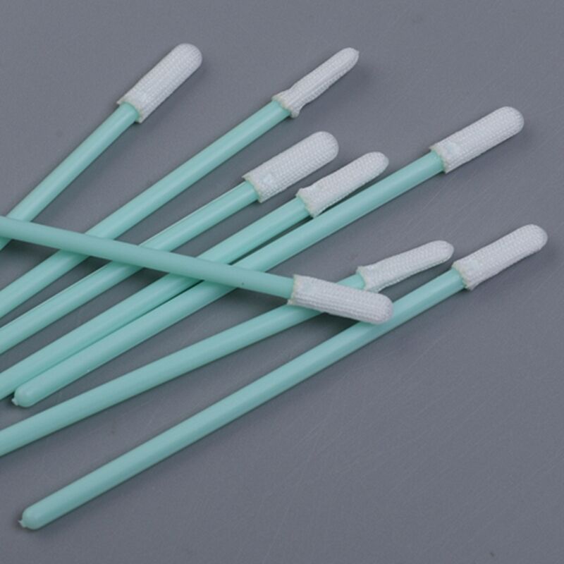 70 mm Kleinkopf-Polyester-Swab - 2 mm Ultra-Dünne Spitze - für PCB-Fluss, Lötpaste, Steckknöpfe und Sensor-Schlitze - 100 Stück