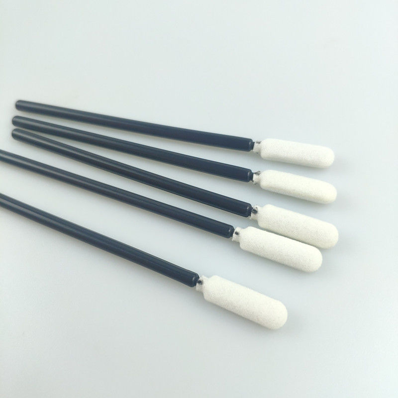 TX710 Reinraum-Swab mit 110mm Länge 100PCS Schwarz-Weiß-Offene Zelle Schwammspumpe-Swabs Staubfrei